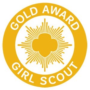 Girl Scout Gold Award Girl Scout Gold Award pin