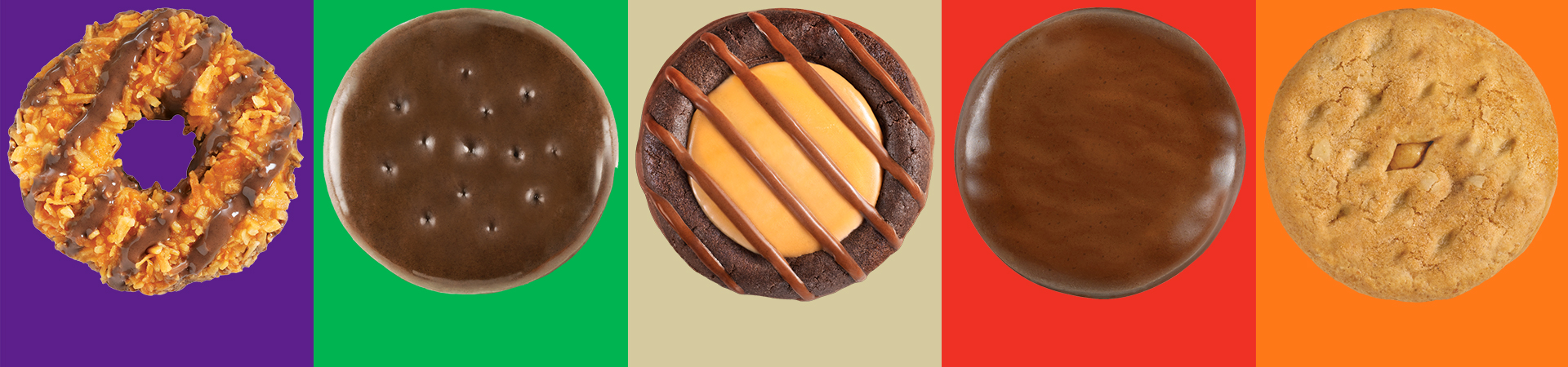 Girl Scout cookie banner